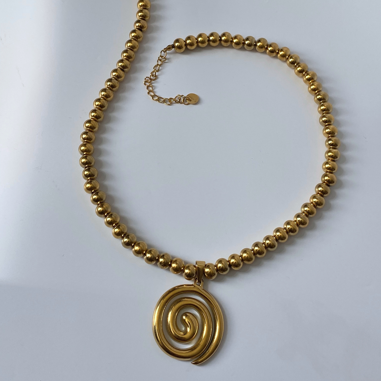 Chunky Swirl Necklace